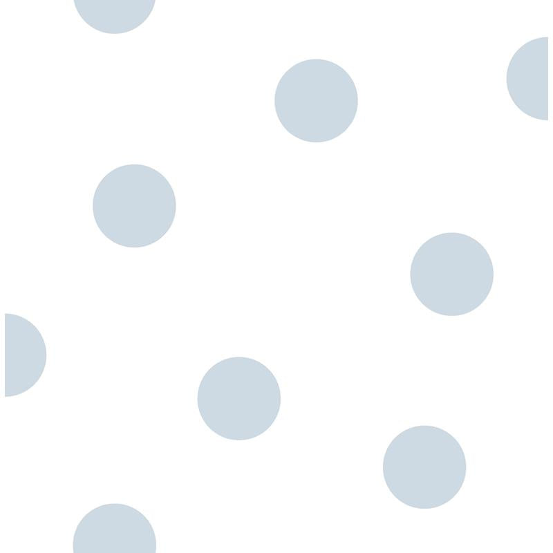 Sample DA61612 Day Dreamers, Dots Powder Blue Seabrook Wallpaper