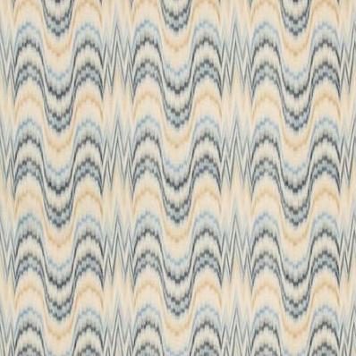 View 2020185.550.0 Jasper Print Blue Ikat by Lee Jofa Fabric