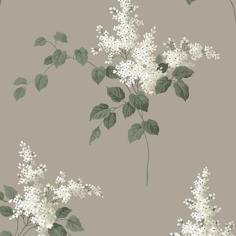 View 7667 Lilacs Grisaille by Borastapeter Wallpaper