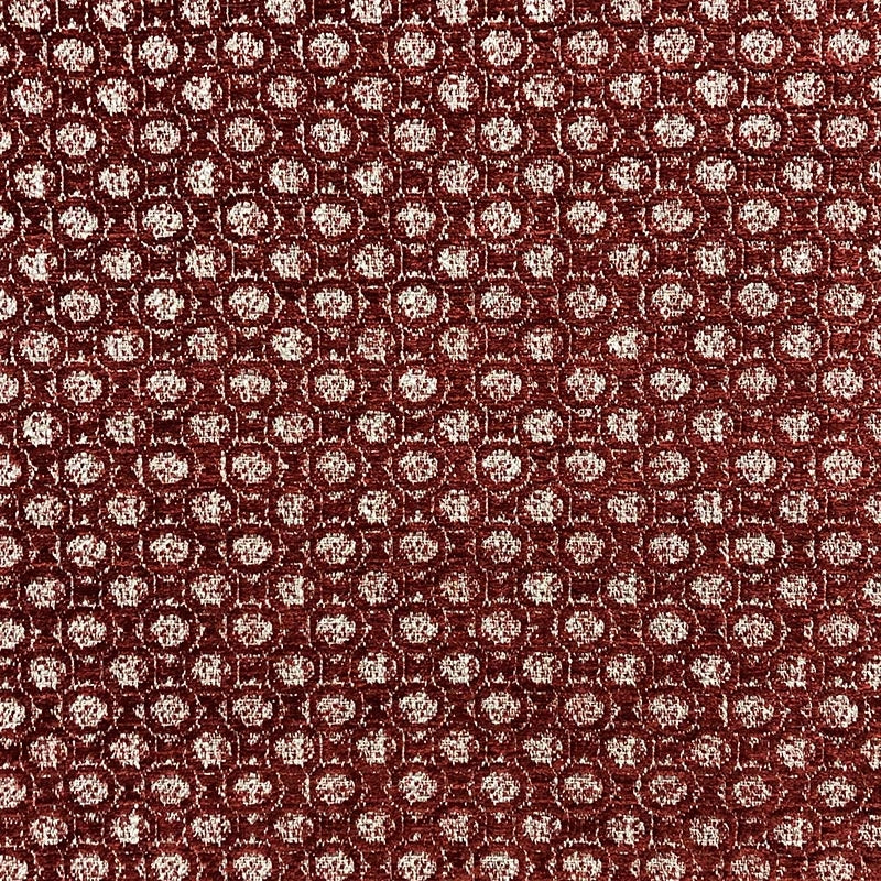 Sample 8678 Dobkin Crimson, Red Solid Upholstery Fabric by Magnolia
