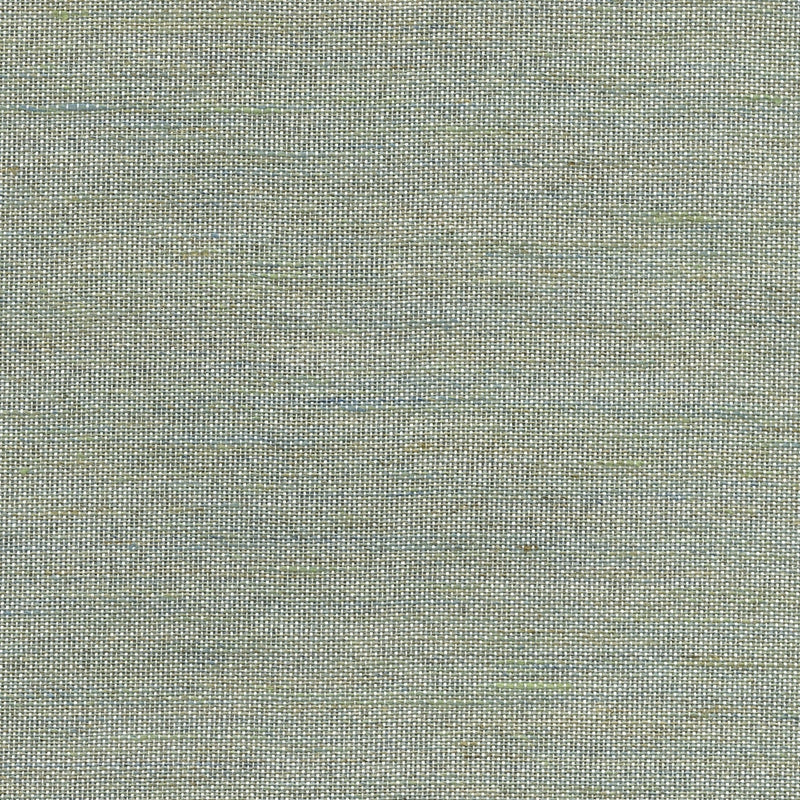 Sample 2732-80045 Canton Road, Samai Aquamarine Grasscloth by Kenneth James Wallpaper