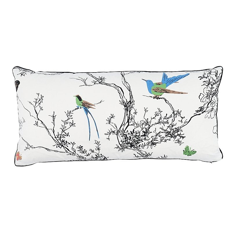 So8053106 Margarete 22" Pillow Ivory By Schumacher Furniture and Accessories 1,So8053106 Margarete 22" Pillow Ivory By Schumacher Furniture and Accessories 2