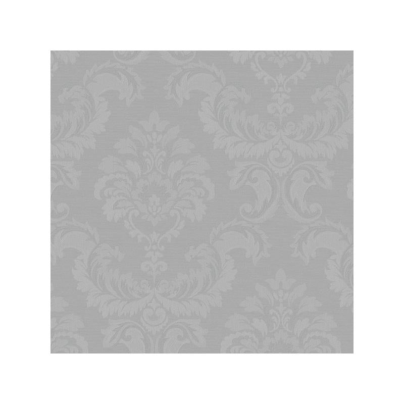Sample SK34746 Grey Damask wallpaper Norwall Wallpaper