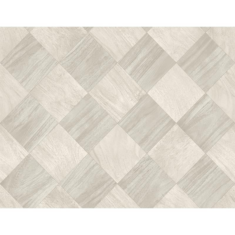 Sample 2988-70808 Inlay, Thriller Light Grey Wood Tile by A-Street Prints Wallpaper
