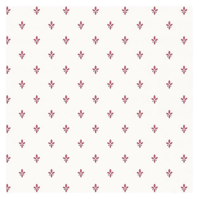 Acquire FK26911 Fresh Kitchen 5 Red Floral Wallpaper by Norwall Wallpaper