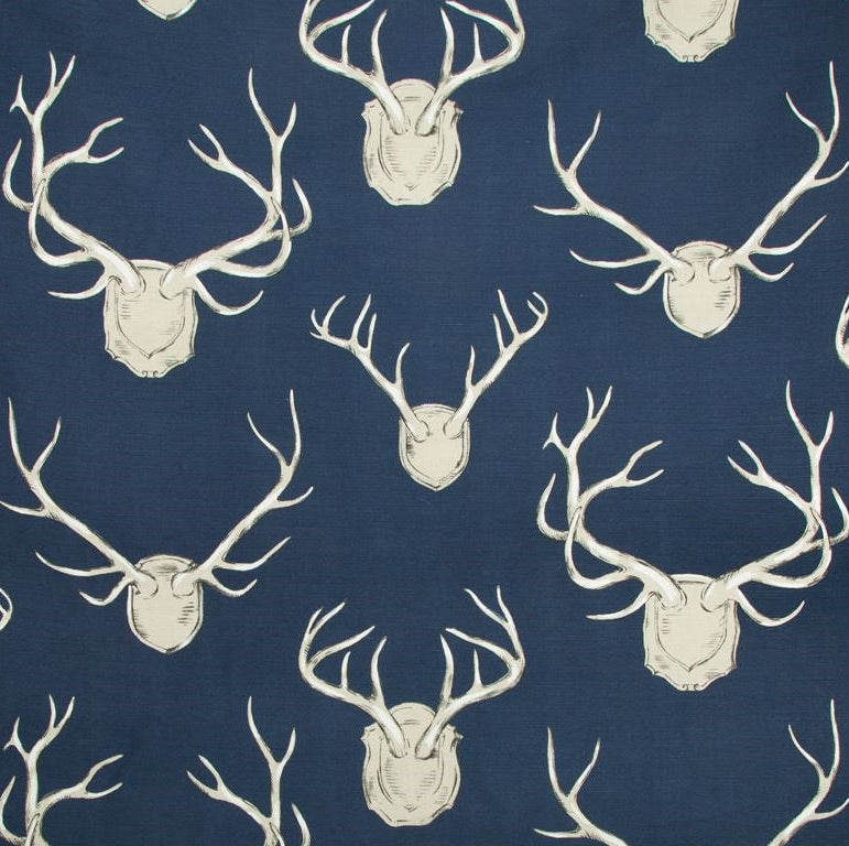 Buy 2009143.50 Antlers Navy multipurpose lee jofa fabric Fabric