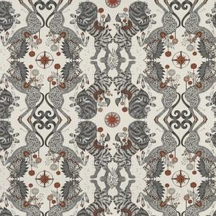 Order F1488/02 Caspian Linen Nude Animal/Insect by Clarke And Clarke Fabric