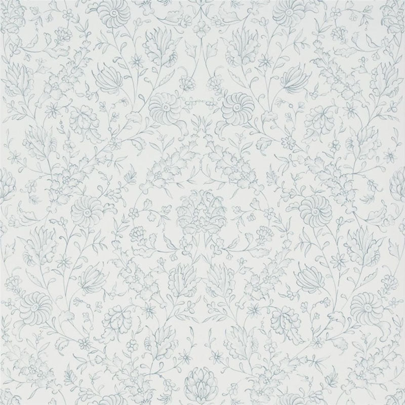 Save PQ009/11 Flora Teal by Designer Guild Wallpaper