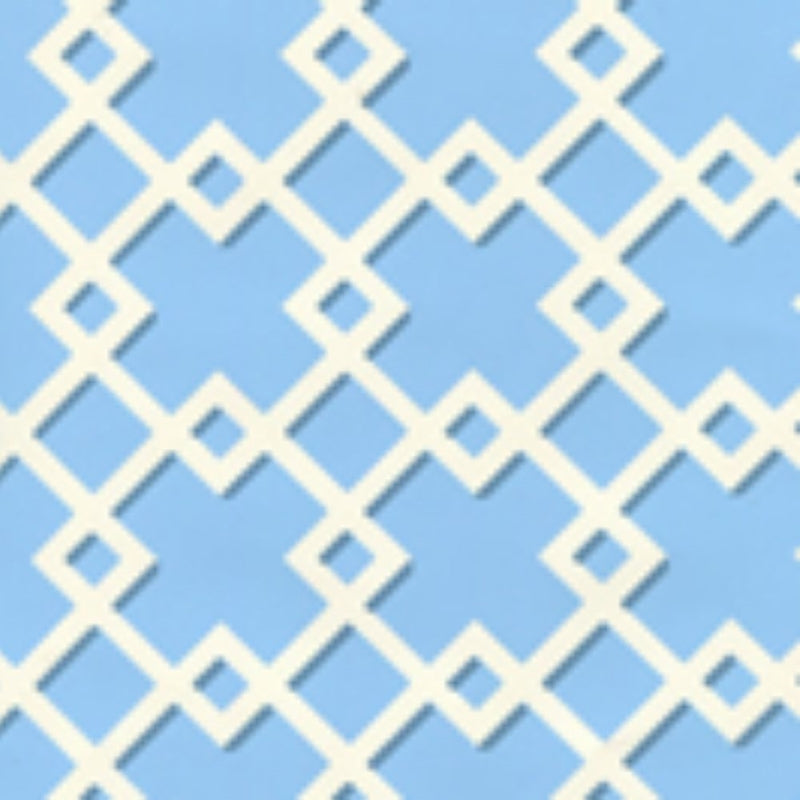 Sample 302794WW Todd, Blue on White by Quadrille Wallpaper
