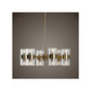 21293 Tamela 6 Lt. chandelier by Uttermost,,,,,
