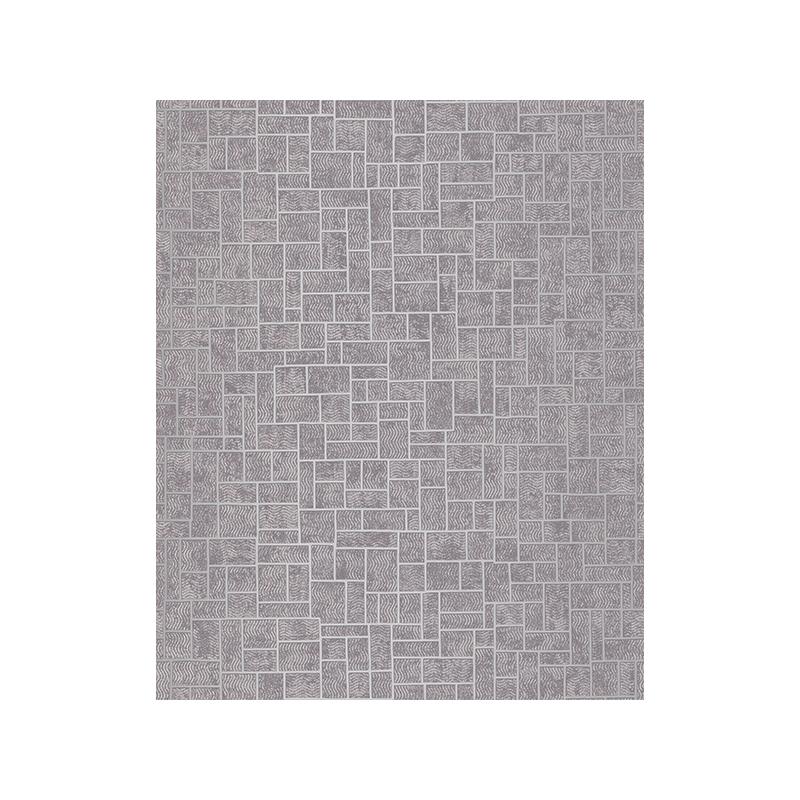 Sample Decorline - Evolve, Purple Geometric Wallpaper