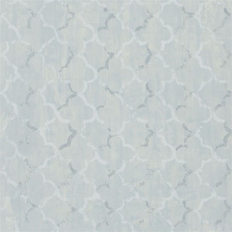 Sample PDG650-01 Chinese Trellis, Cloud by Designer Guild Wallpaper