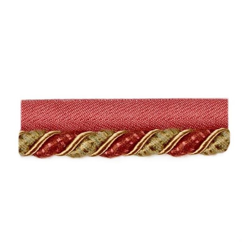 7285-633 Red/Sage - Duralee Fabric