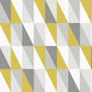 Purchase 4060-138921 Fable Inez Mustard Geometric Wallpaper Mustard by Chesapeake Wallpaper