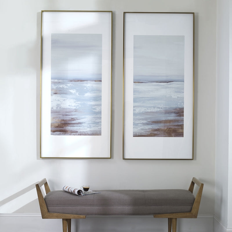 33716 | Uttermost Coastline Framed Prints, S/2 - Uttermost