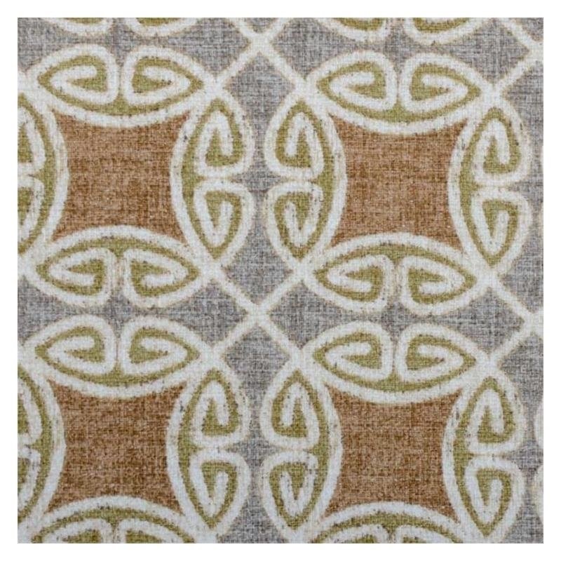42418-718 Cocoa/Silver - Duralee Fabric