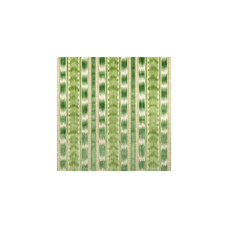 Sample 8020117.303.0 Bayeaux Velvet Green Ikat Brunschwig and Fils Fabric