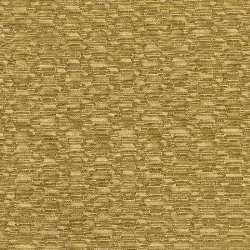 Sample Hexagon Rib Gold Robert Allen Fabric.