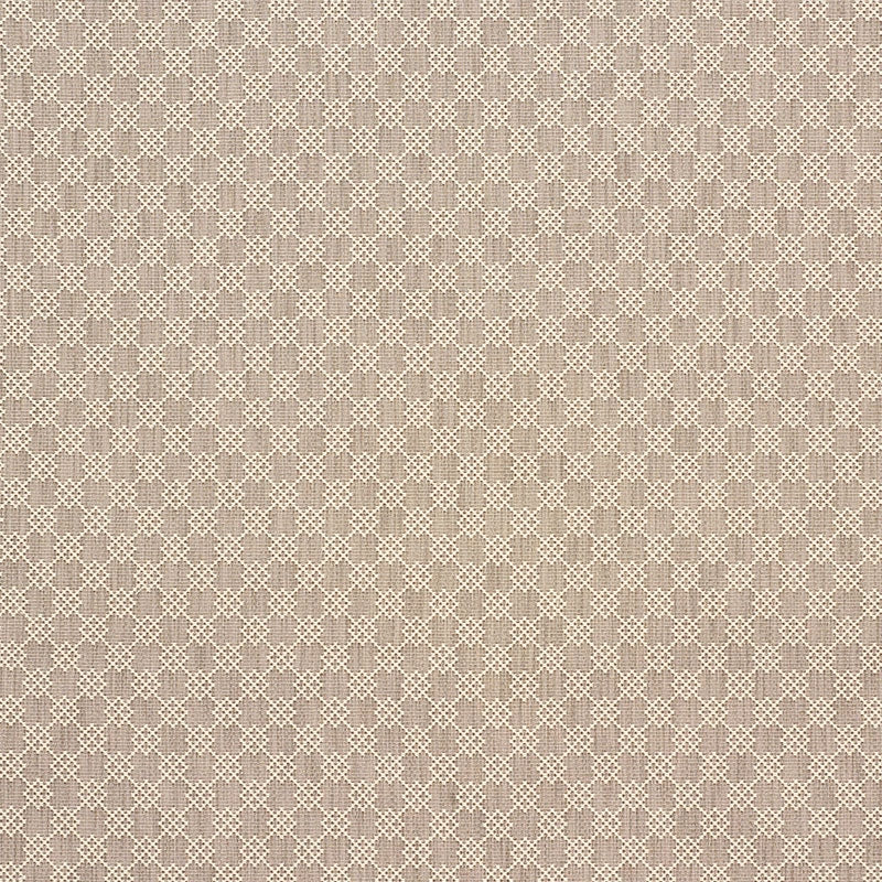 Purchase sample of 75561 Albert Fret, Stone by Schumacher Fabric