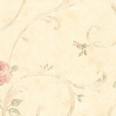 Looking 2530-60121 Satin Classics IX Pink Floral wallpaper by Mirage Wallpaper