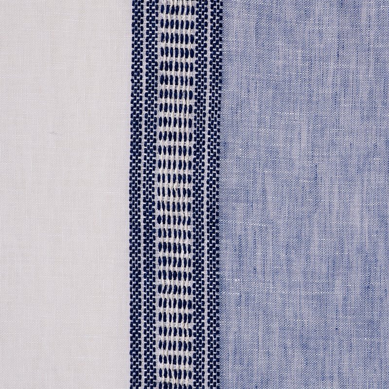 Select 77431 Senita Stripe Sheer Blue Schumacher Fabric