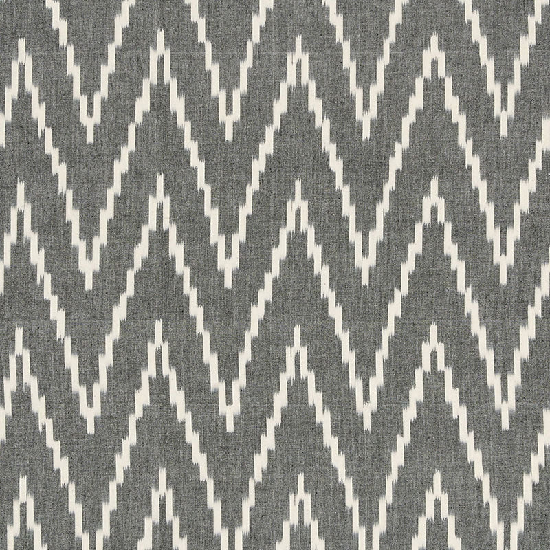 Purchase sample of 3470003 Kasari Ikat, Graphite by Schumacher Fabric