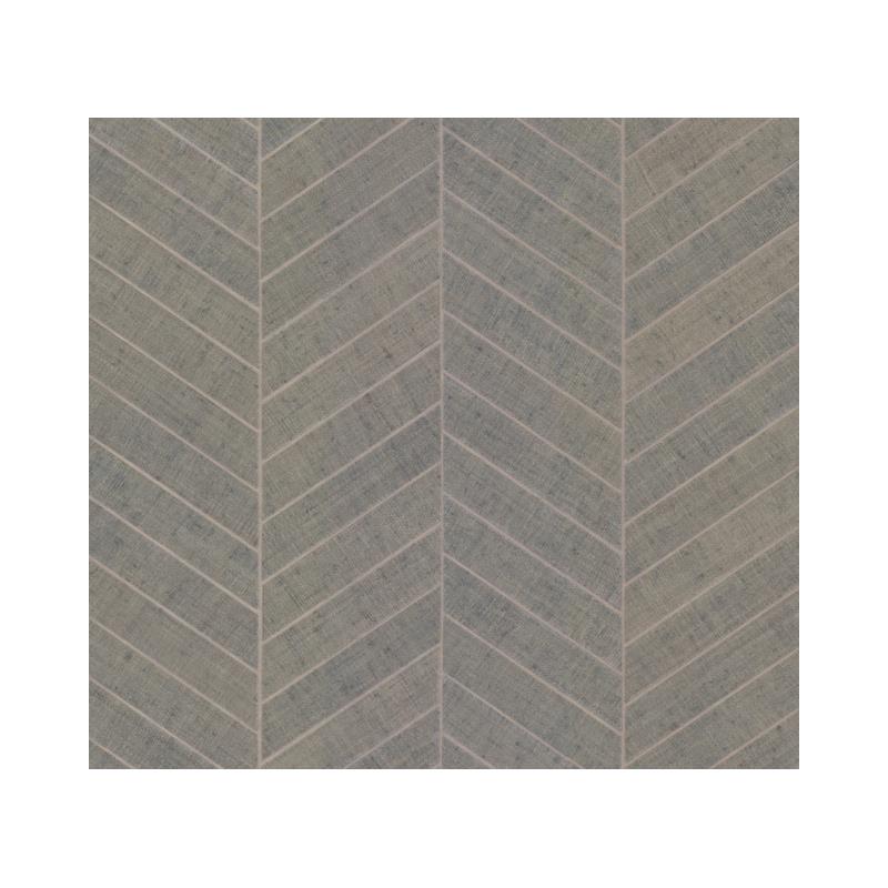 Sample HO2106 Ronald Redding Traveler Atelier Herringbone Light Gray Ronald Redding Wallpaper