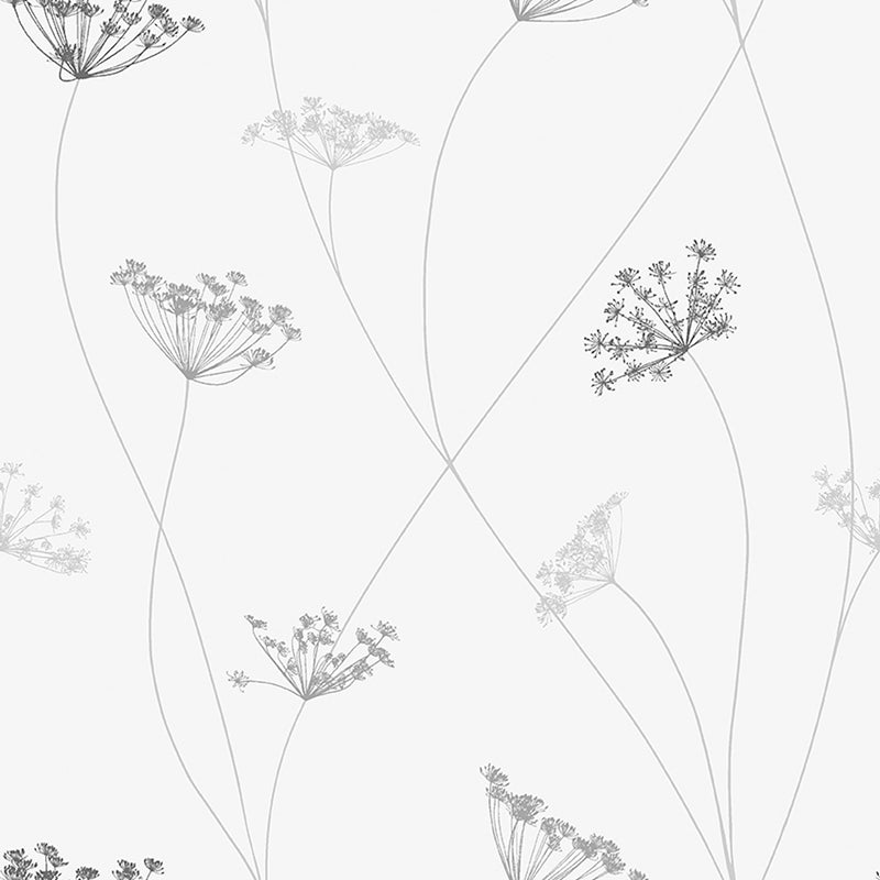 Sample 9303 Queen Anne, White By Borastapeter Wallpaper
