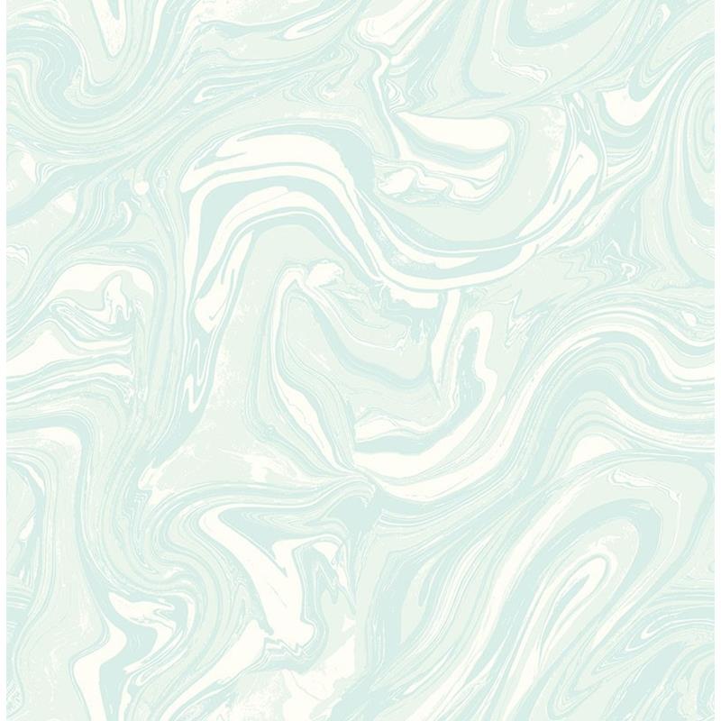 Looking RL60902 Retro Living Blue Marble by Seabrook Wallpaper