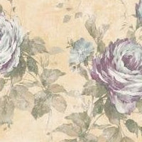 Purchase CL60609 Claybourne Purples Floral by Seabrook Wallpaper