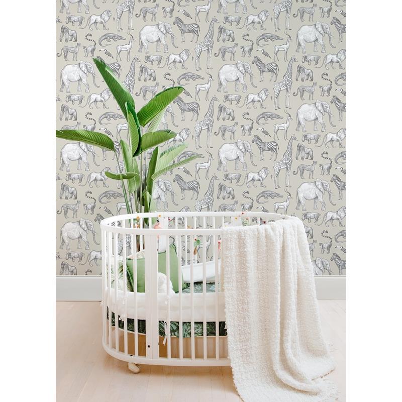 4060-139270 Fable Kenji Taupe Safari Wallpaper by Chesapeake,4060-139270 Fable Kenji Taupe Safari Wallpaper by Chesapeake2