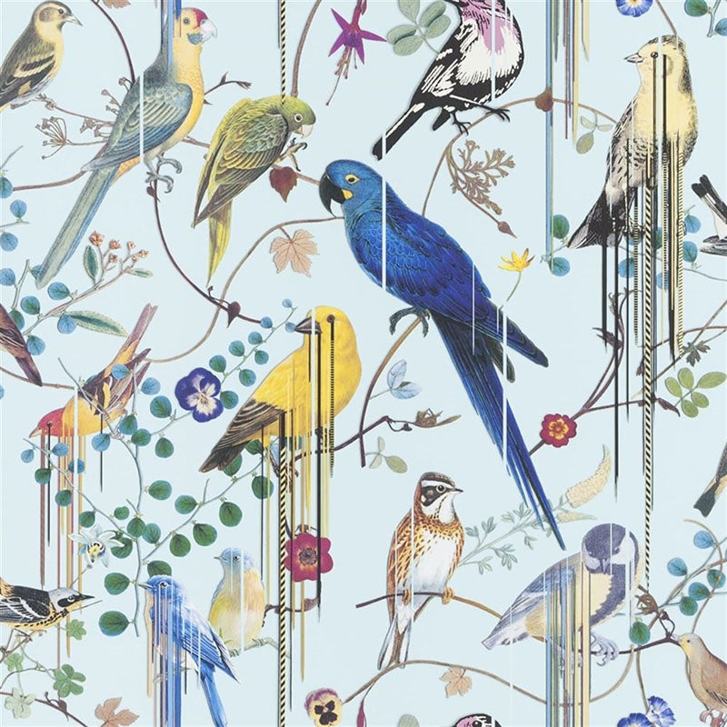 Search PCL7017/06 Birds Sinfonia Source by Designer Guild Wallpaper