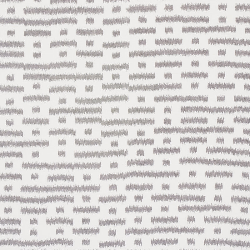 Purchase sample of 80831 Abstract Ikat, Charcoal by Schumacher Fabric
