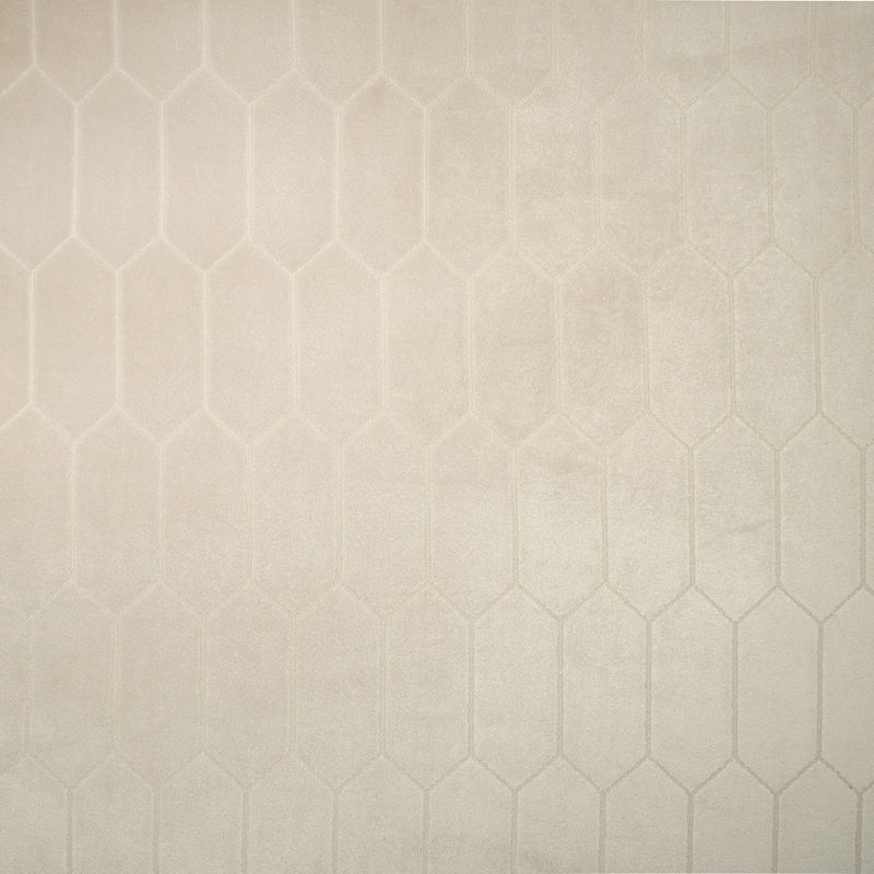 F1615 Wheat | Geometric, Velvet - Greenhouse Fabric