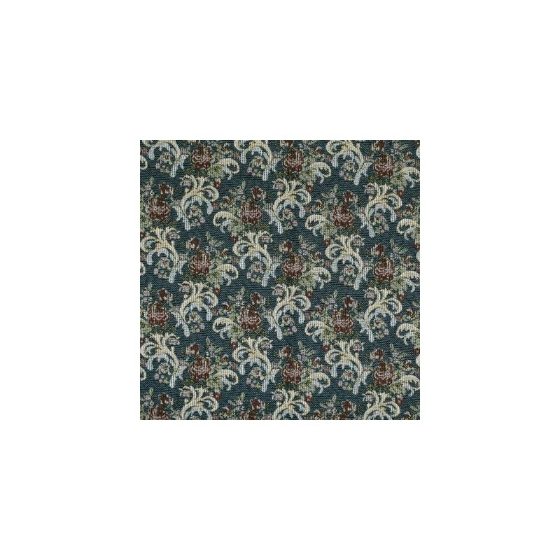 Shop F3492 Aegean Blue Floral Greenhouse Fabric