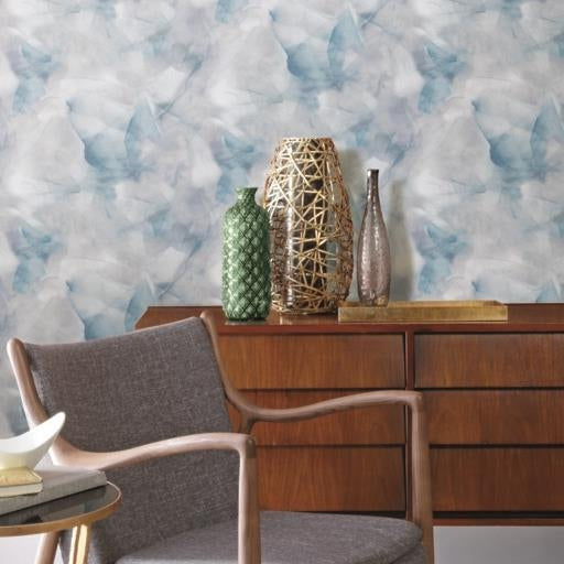 Search Psw1080Rl Watercolors Texture Blue Peel And Stick Wallpaper