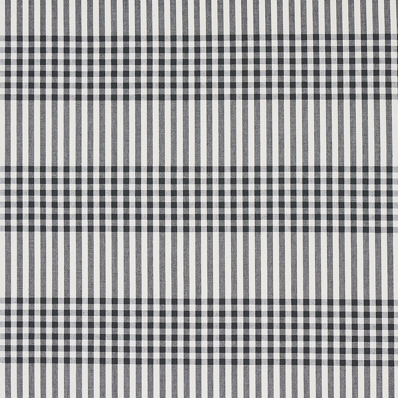 Purchase sample of 80800 Bergen Plaid, Slate by Schumacher Fabric