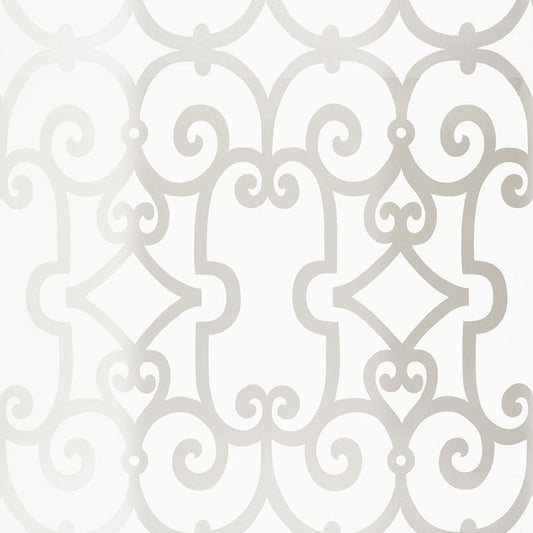 Order 5005054 Manor Gate Silver Schumacher Wallpaper