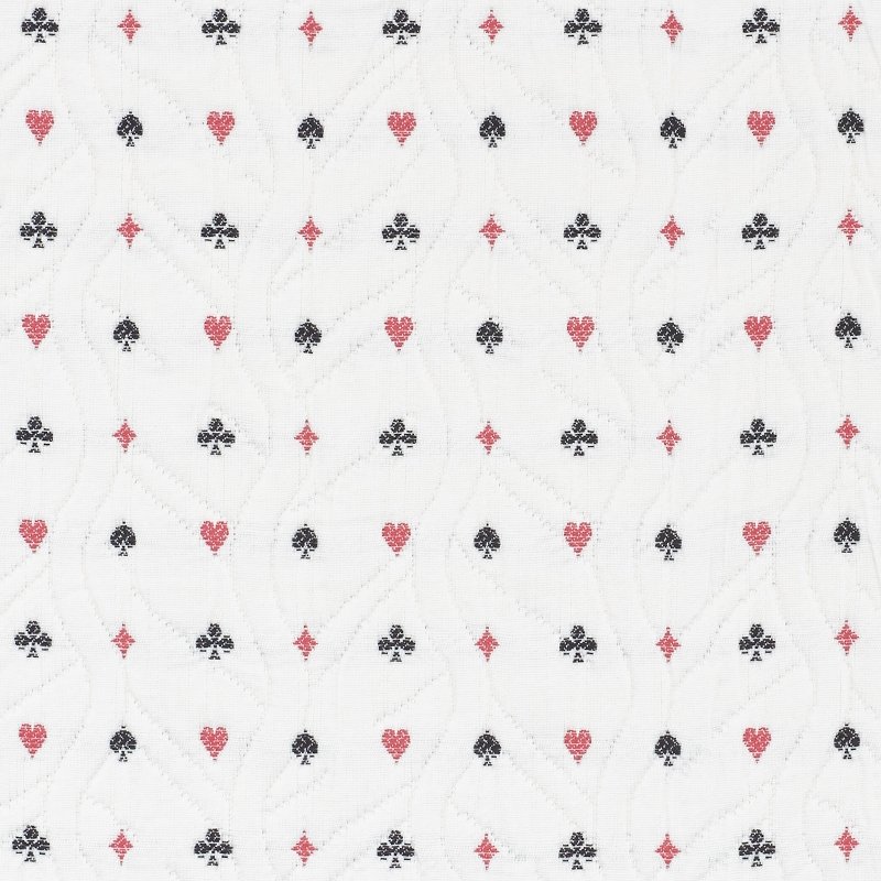 Purchase sample of 72270 Le Joueur, Rouge Et Noir by Schumacher Fabric