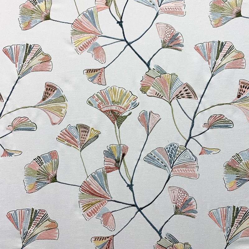 Sample 10299 Gingko Spring, Multicolored by Magnolia Fabric