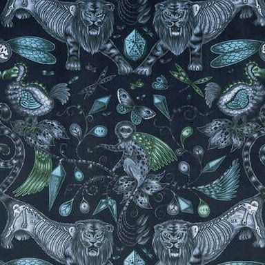 Purchase F1208/01 Extinct Velvet Animal/Insect by Clarke And Clarke Fabric