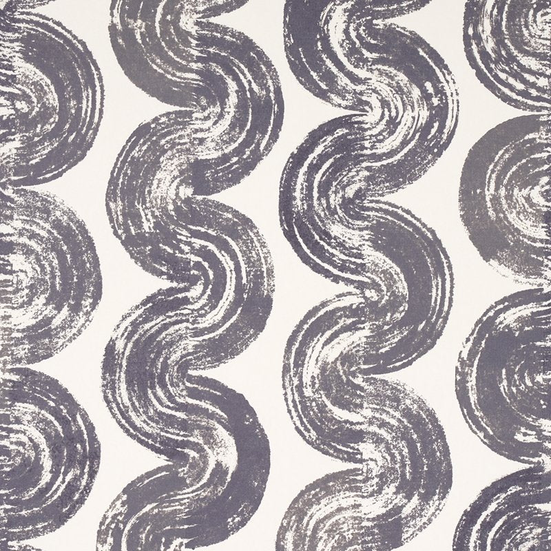 Acquire 5013670 1975 Graphite Schumacher Wallcovering Wallpaper