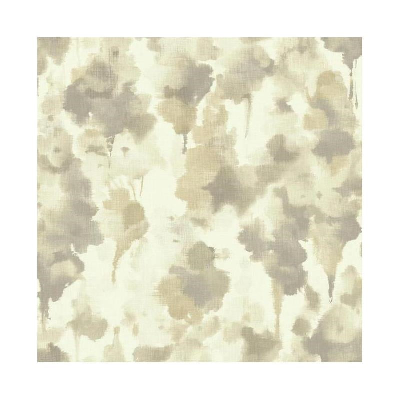 Sample - CZ2466 Modern Nature, Mirage color White, Abstract by Candice Olson Wallpaper