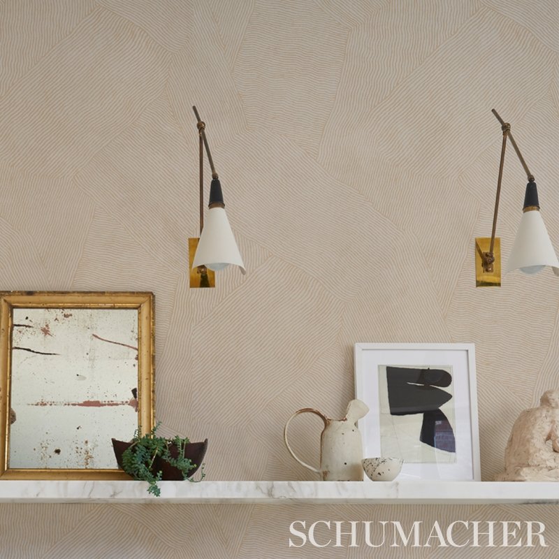 Looking for 5012002 Burnett Stone Schumacher Wallcovering Wallpaper