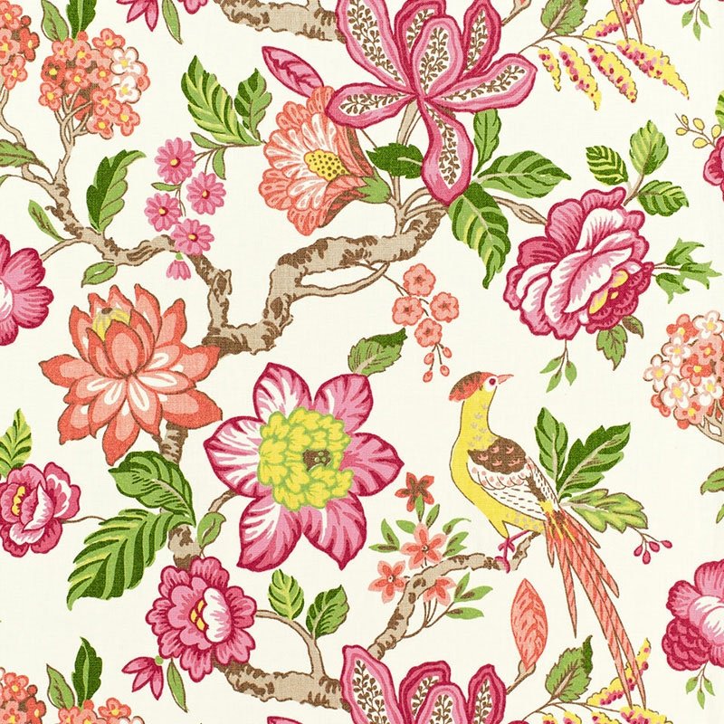 Purchase sample of 175562 Huntington Gardens, Multi by Schumacher Fabric