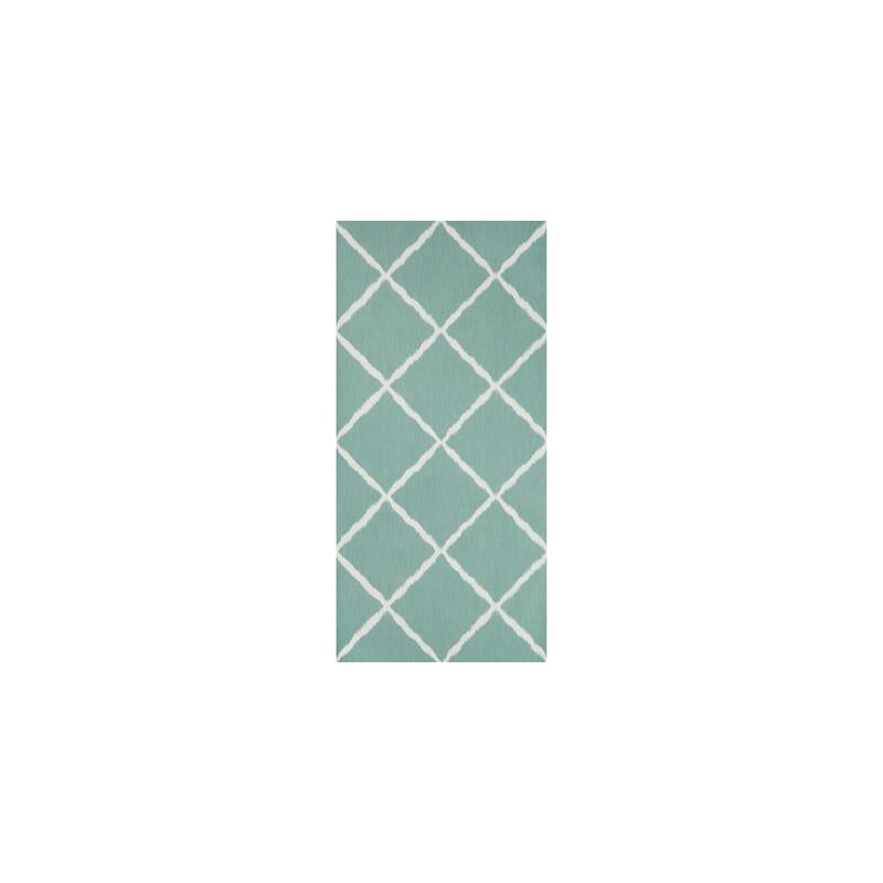 W3504-3 | Ikatrellis Green Diamond - Kravet Design Wallpaper - W3504.3.0