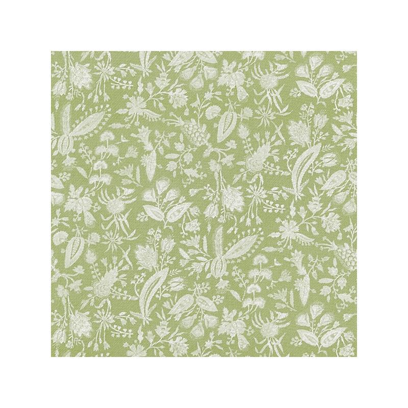 Looking 16605-002 Tulia Linen Print Willow by Scalamandre Fabric