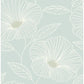 Sample 2764-24321 Mythic Seafoam Floral Mistral by A-Street Prints