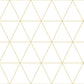 Looking 4060-347682 Fable Leda Metallic Geometric Wallpaper Metallic by Chesapeake Wallpaper