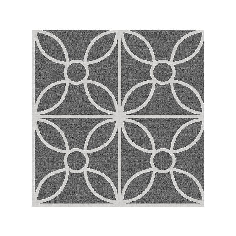 Sample 2716-23859 Savvy Black Geometric Wallpaper